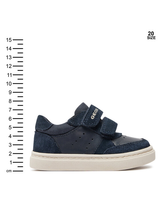 Geox Sneakersy Geox B Nashik Boy B465NC 02285 C4002 M Granatowy