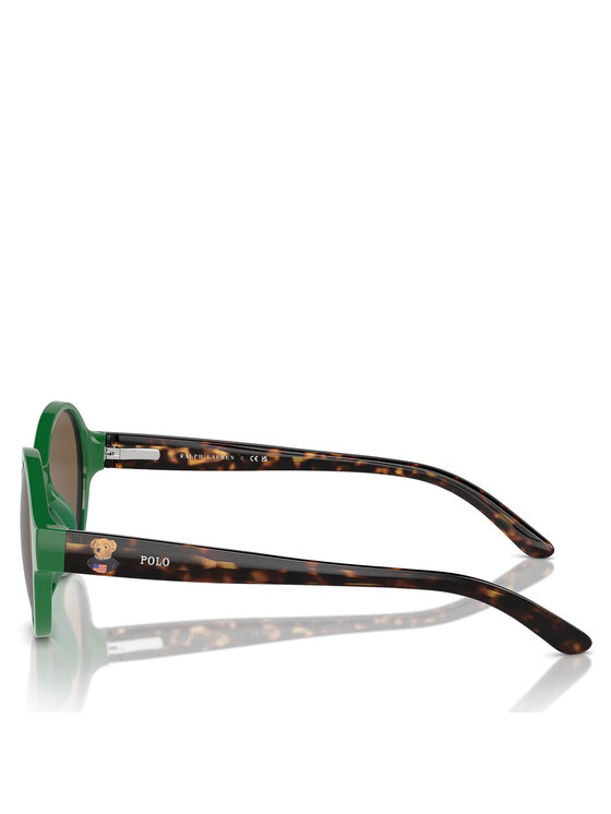 Polo Ralph Lauren Detské slnečné okuliare Polo Ralph Lauren 0PP9508U 619273 Zelená