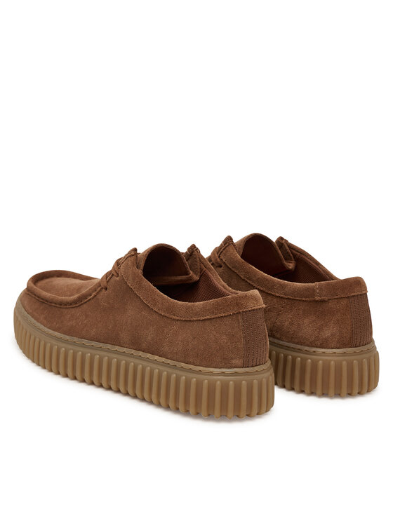 Clarks Туфлі Clarks Torhill Lo 26187376 Коричневий