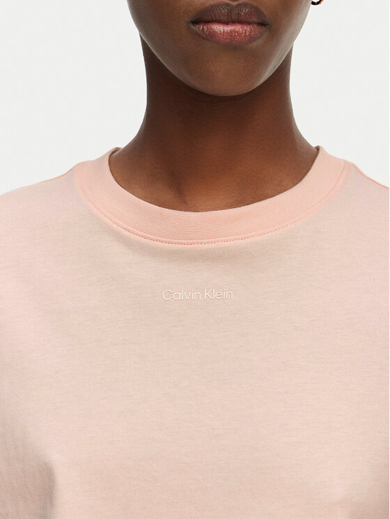 Calvin Klein Calvin Klein Camiseta 20s Classic Logo LV147C857G Rosa claro Regular Fit