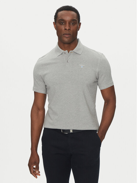 Barbour Barbour Поло Original Sports MML0358GY52 Сірий Tailored Fit