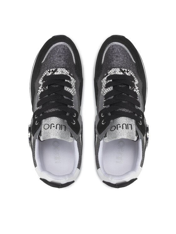 Liu Jo Sneakersy Liu Jo Maxi Wonder 1 BA2051 PX227 Čierna