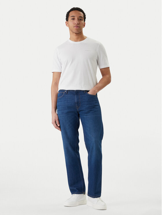 Bugatti Bugatti Футболка 8350-95040 Білий Slim Fit