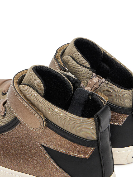 Geox Sneakersy Geox J Kalispera J944GM 0NFGN C0533 S Hnědá