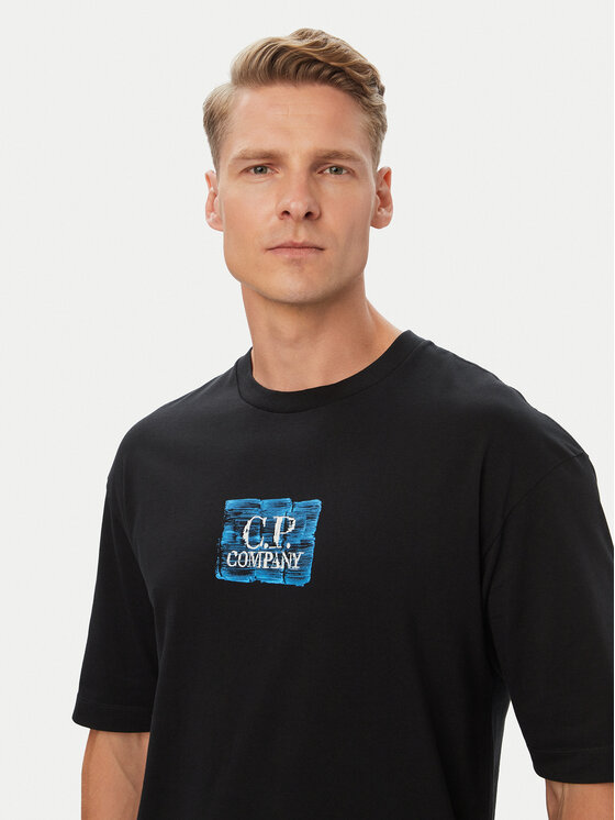 C.P. Company C.P. Company Camiseta 21CMTS180A110579W Negro Comfort Fit