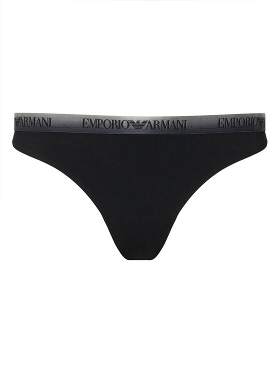 Emporio Armani Underwear Emporio Armani Underwear Σετ βραζιλιάνικα σλιπ EW005512 AF25572 UC001 Μαύρο