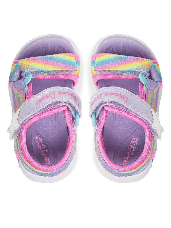 Skechers Босоніжки Skechers Unicorn Dreams Sandal-Dreamy Unicorns 303107N/LVMT Фіолетовий