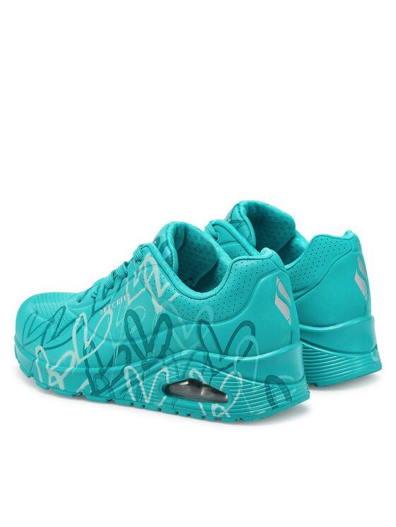 Skechers Sneakersy Skechers 155507/TEAL Zelená
