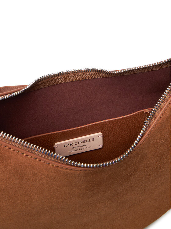 Coccinelle Сумка Coccinelle QKG Coccinellesunup Suede E1 QKG 13 02 01 Коричневий