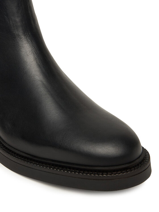 Tommy Hilfiger Členková obuv s elastickým prvkom Tommy Hilfiger Comfort Lwt FM0FM05591 Čierna