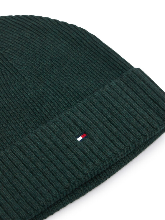 Tommy Hilfiger Čiapka Tommy Hilfiger Flag AM0AM12796 Tmavo zelená