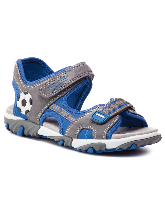 Superfit Sandále Superfit 8-00174-44 D Sivá