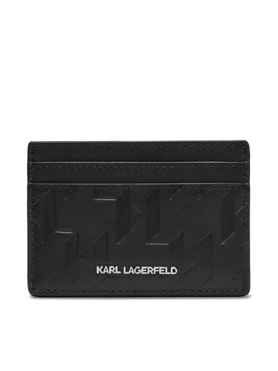 KARL LAGERFELD Bankkártya tartó KARL LAGERFELD A1M32098 Fekete