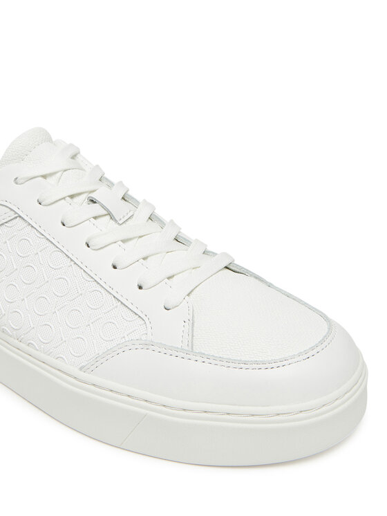 Calvin Klein Laisvalaikio batai Calvin Klein Clean Cup Low Laceup Mono HM0HM01899 Balta