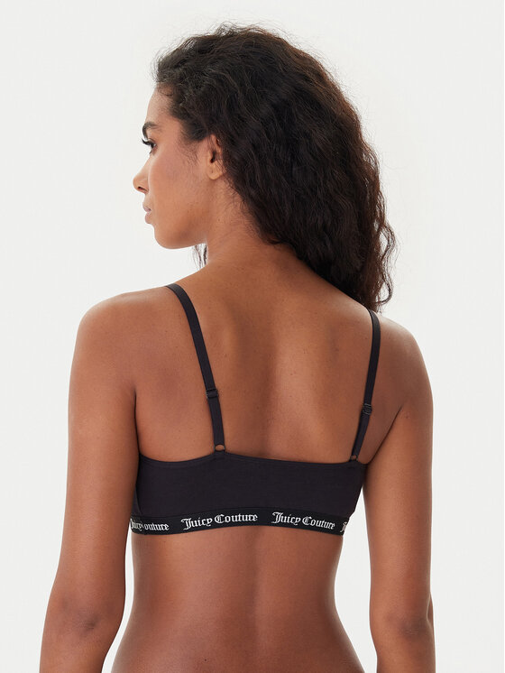 Juicy Couture Juicy Couture Conjunto de sujetadores tipo top JCTBT125973 Negro