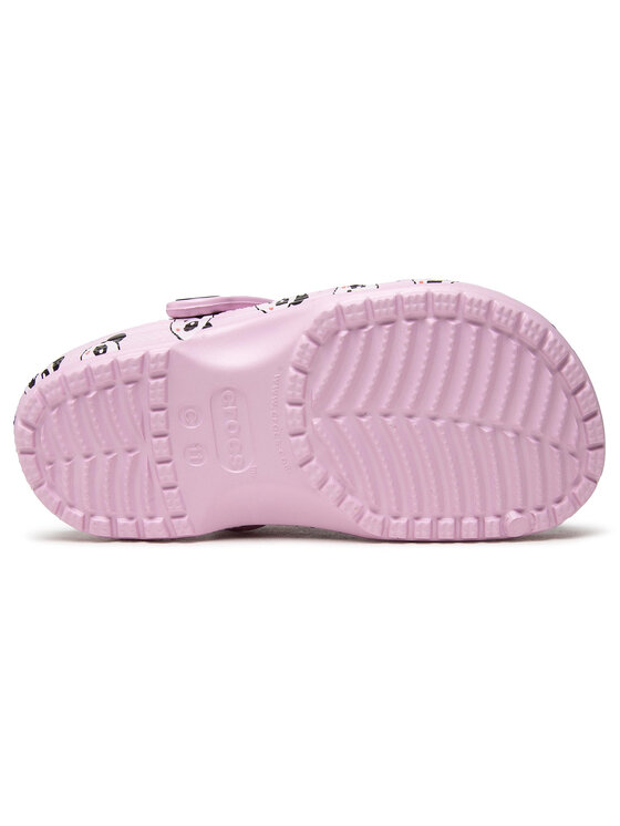 Crocs Шльопанці Crocs Classic Panda Print Clog K 206999 Рожевий