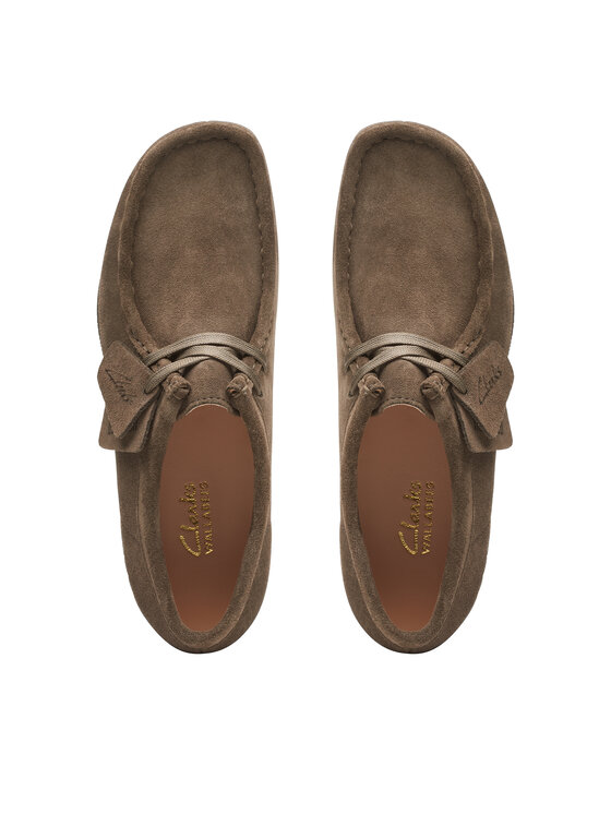 Clarks Туфлі Clarks WallabeeEVOSh 26174748 Коричневий