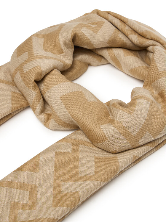 Tommy Hilfiger Chal Tommy Hilfiger Th Monogram Heavy Scarf AW0AW18051 Beis