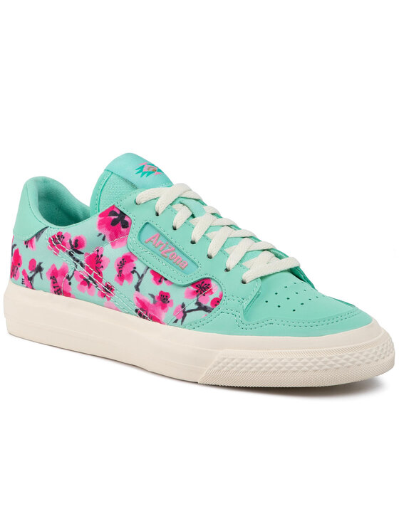 adidas Sneakersy adidas Continental Vulc J EF9075 Zielony