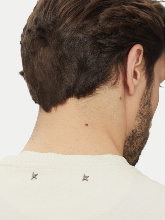 Golden Goose Golden Goose T-shirt GMP01220.P001642 Écru Regular Fit