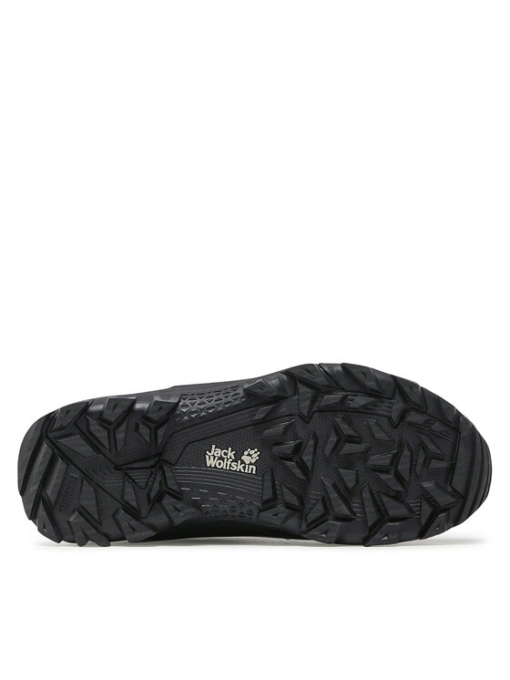Jack Wolfskin Trekkings Jack Wolfskin Everquest Texapore Mid M 4053611 Negru