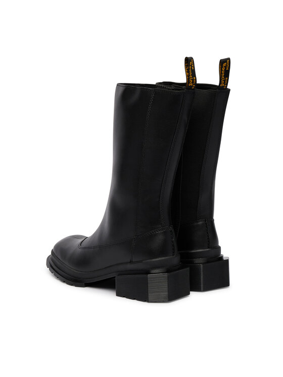 Dr. Martens Polokozačky Dr. Martens Maybole Hi Square DM41993001 Černá
