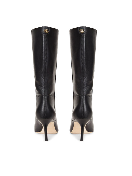 LAUREN RALPH LAUREN Ботуши Lauren Ralph Lauren 802942516001 Черен