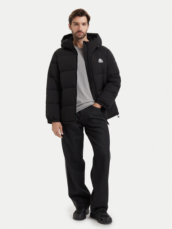 Kappa Kappa Cazadora de invierno 36226TW Negro Comfort Fit