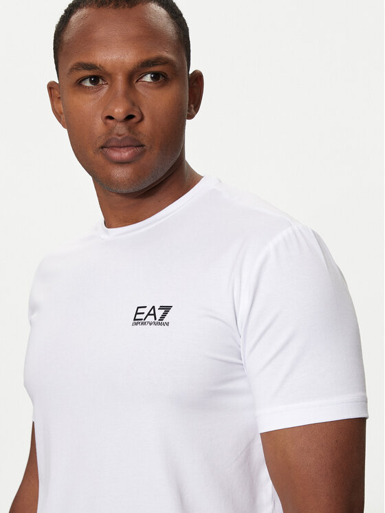 EA7 Emporio Armani EA7 Emporio Armani Футболка 8NPT26 PJVQZ 1100 Білий Regular Fit