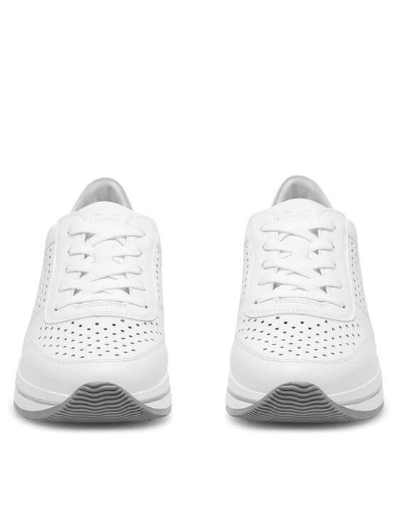 Rieker Sneakersy Rieker N4515-80 Biały