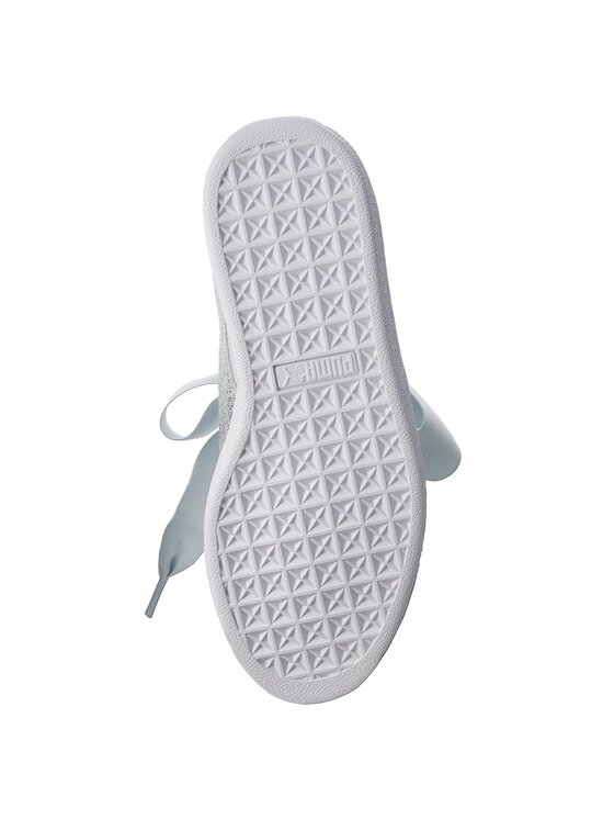 Puma Сникърси Puma Basket Heart Canvas 366495 03 Зелен