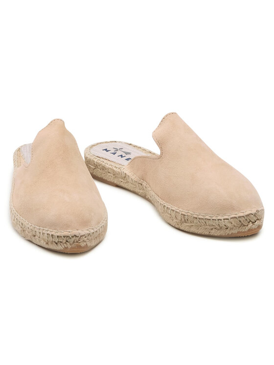 Manebi Espadryle Manebi Mules M 1.1 M0 Beżowy