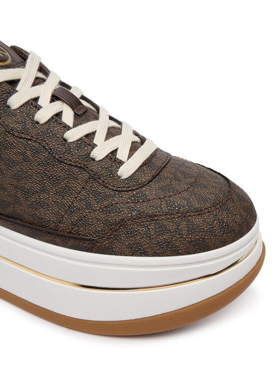 MICHAEL Michael Kors Снікерcи MICHAEL Michael Kors Hayes 43S5HYFS2B Коричневий