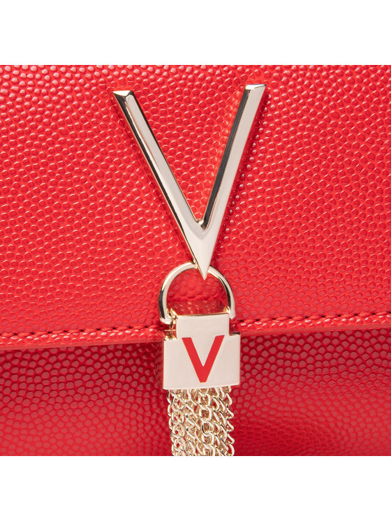 Valentino Дамска чанта Valentino Divina VBS1R403G Червен