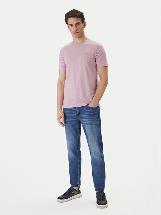 BOSS BOSS Футболка Tales 50508584 Фіолетовий Regular Fit