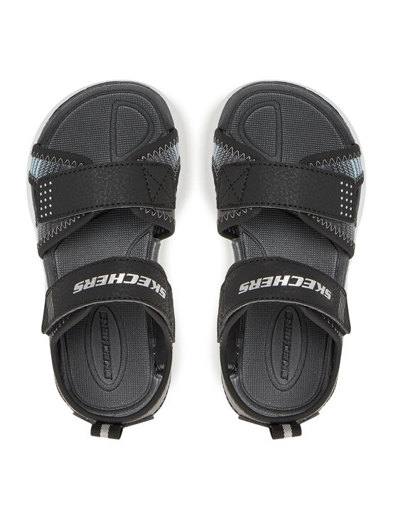 Skechers Босоніжки Skechers Microspec-Splash- 407034L/BKSL Чорний