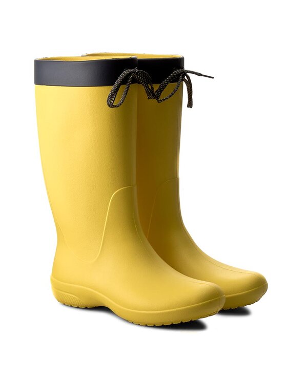 Crocs Botas de agua Crocs Freesail Rain Boot 203541 Amarillo