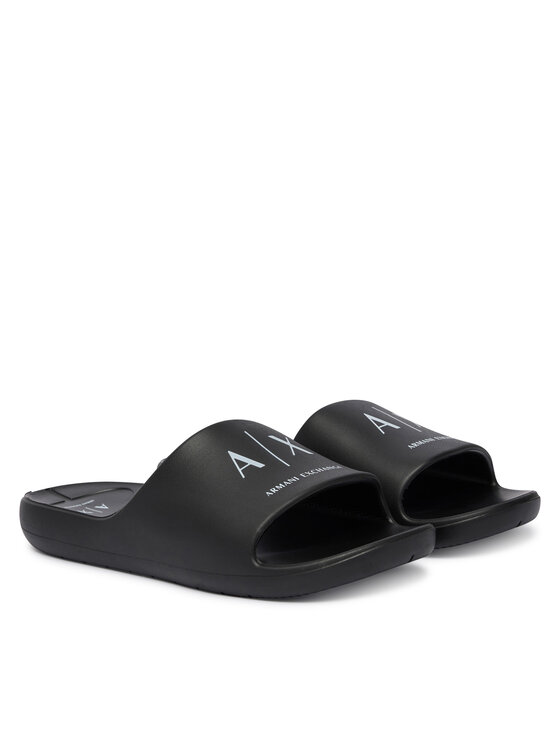 Armani Exchange Шльопанці Armani Exchange XM002744 AF23456 MC011 Чорний