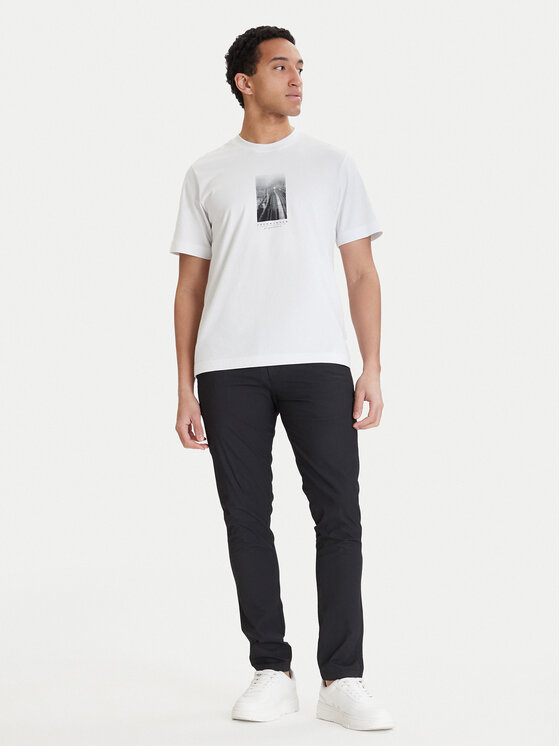 Jack & Jones Jack & Jones Camiseta Fusion 12289870 Blanco Relaxed Fit