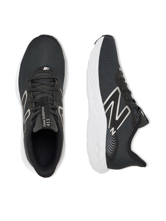 New Balance Сникърси New Balance W411LB3 Черен