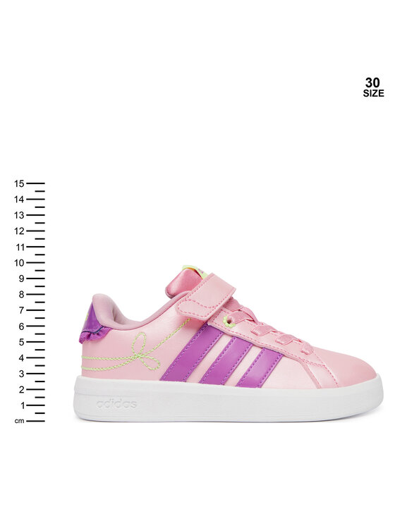 adidas Snīkeri adidas Grand Court 3.0 Girls Shoes Children KI1755 Rozā