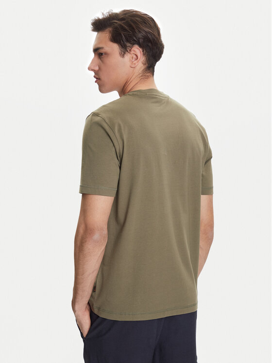 BOSS BOSS Majica Te_Container 50546920 Khaki Regular Fit