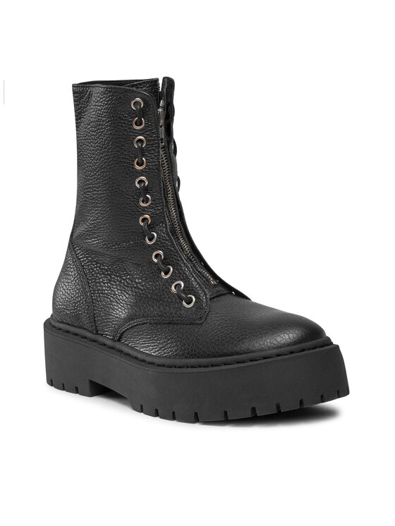 Steve Madden Черевики туристичні Steve Madden Odilia Bootie SM11002631 SM11002631-017 Чорний