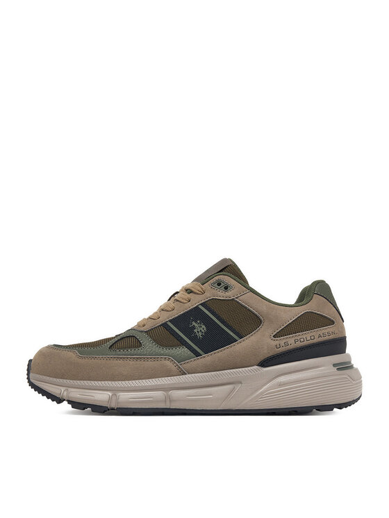 U.S. Polo Assn. Snīkeri U.S. Polo Assn. EO-PAOLO001M/GYT1 Haki