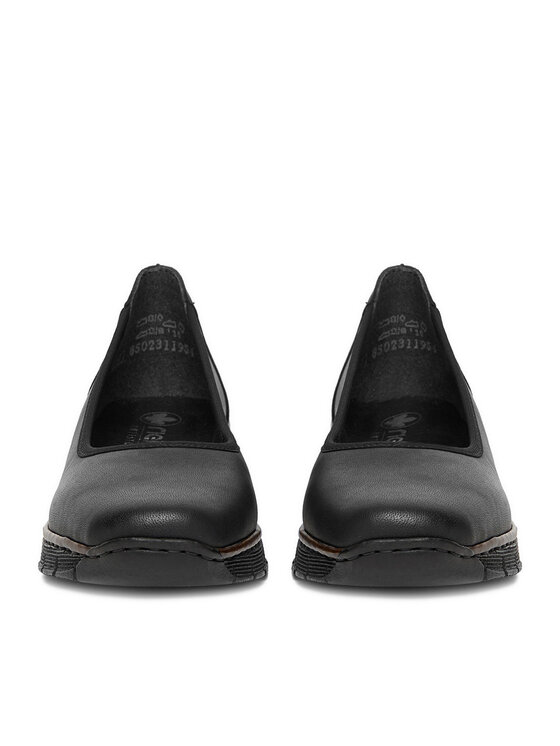 Rieker Poltopánky Rieker 53755-00 Čierna