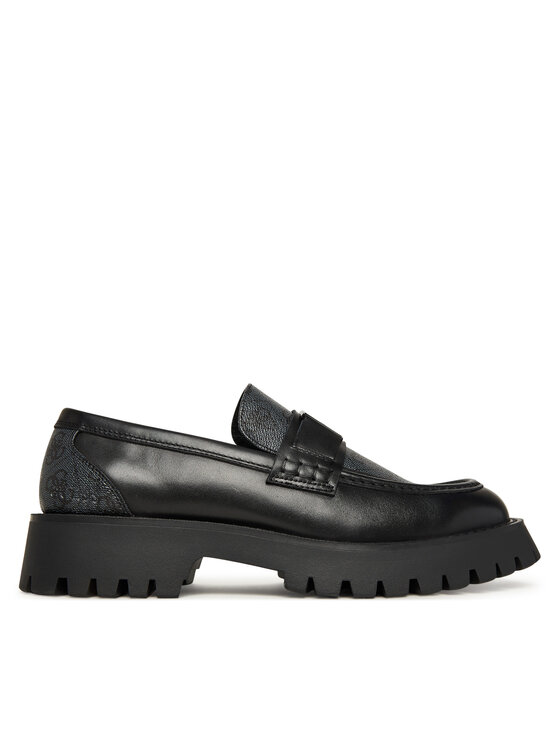 Guess Loafers Guess FMFZIA LEL14 Μαύρο