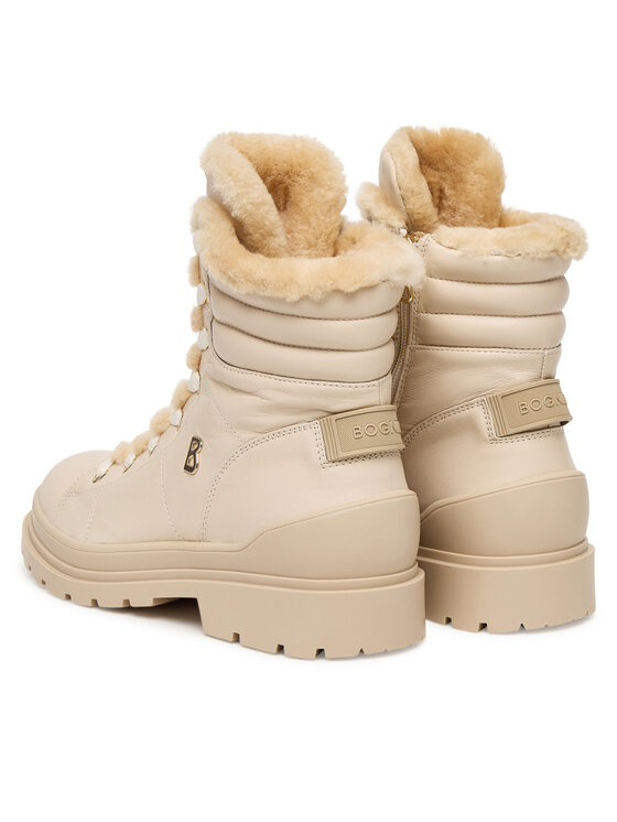 Bogner Šnurovacia obuv Bogner St.Moritz S 14 A 22546503 Béžová