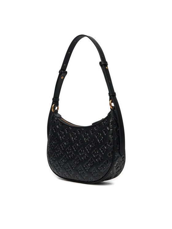 PINKO Bolso PINKO Half Moon Mini Fl . AI 24-25 PLTT 102790 A1YB Negro