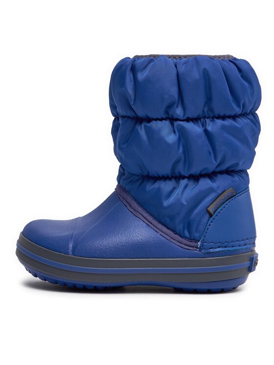 Crocs Снігоходи Crocs Winter Puff Boot Kids 14613 Cиній