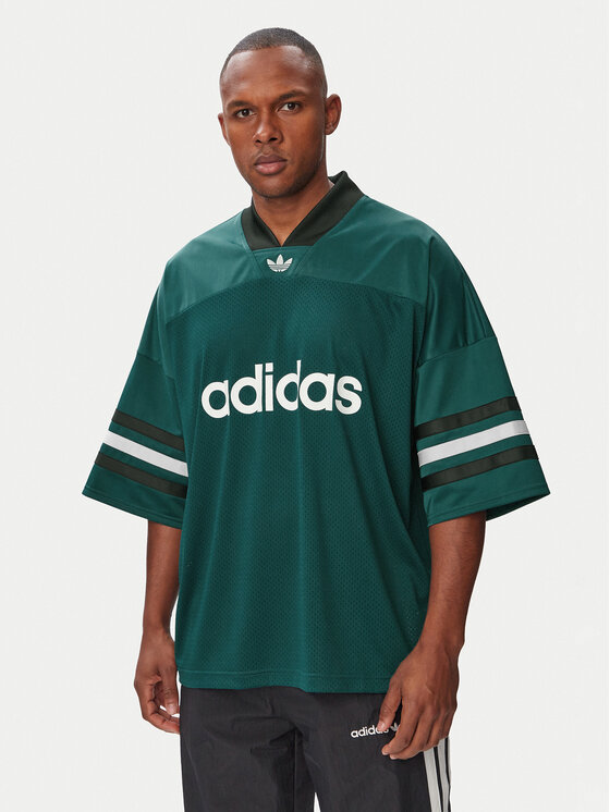 adidas adidas T-Shirt Adicolor KR1401 Πράσινο Loose Fit